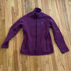 Patagonia zip up better sweater XS